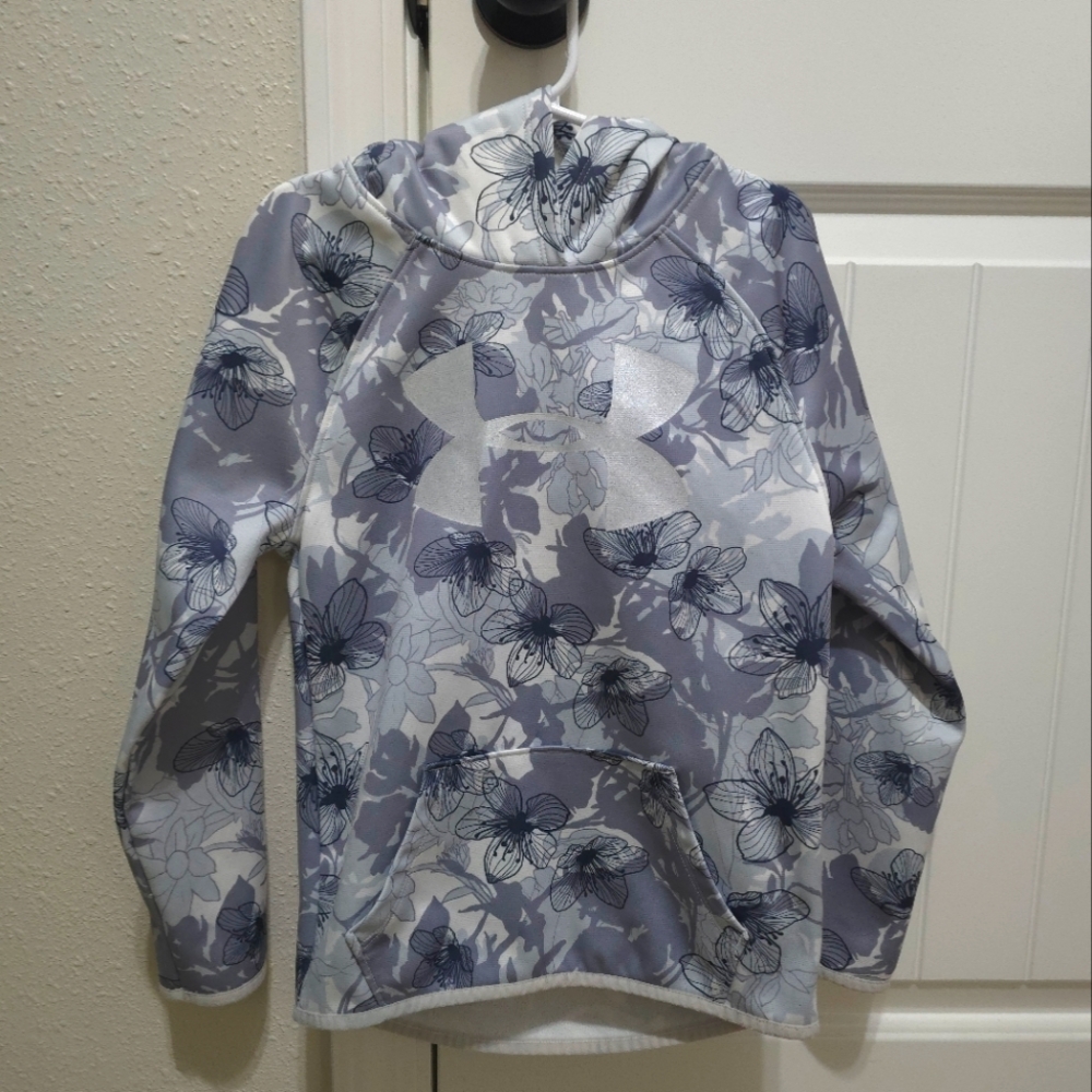Under Armour Blue Floral Hoodie